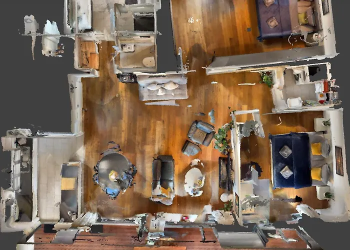 Appartement Luxurioeses 130qm Mit Balkon Im Zentrum,parkplatz *