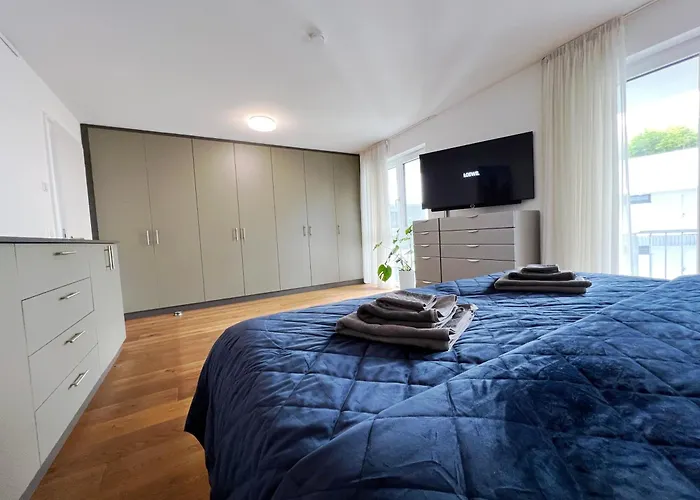 Luxurioeses 130qm Mit Balkon Im Zentrum,parkplatz Heilbronn